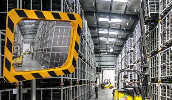 Visuel de Internal workplace safety mirrors