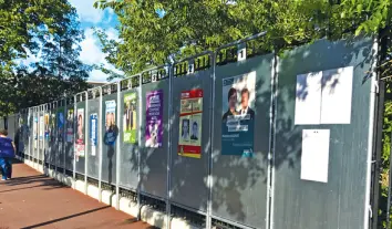 Visuel de Electoral poster panels