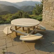 Picnic tables
