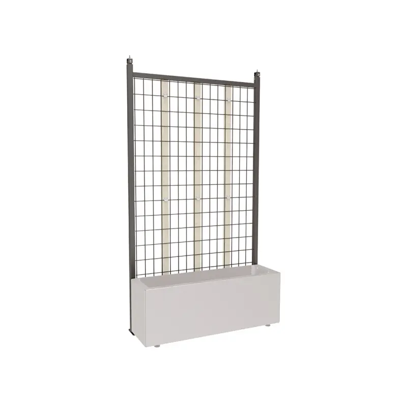 Mesh screen for climbing plants