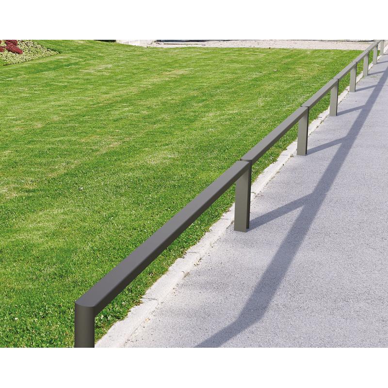 Perimeter railing - painted
