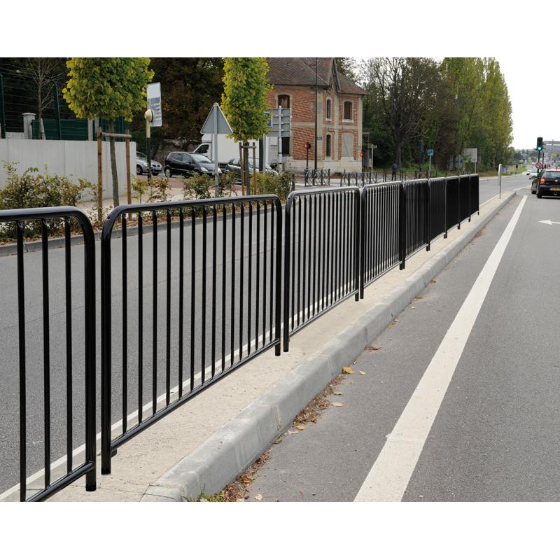 Painted safety guard railings-2