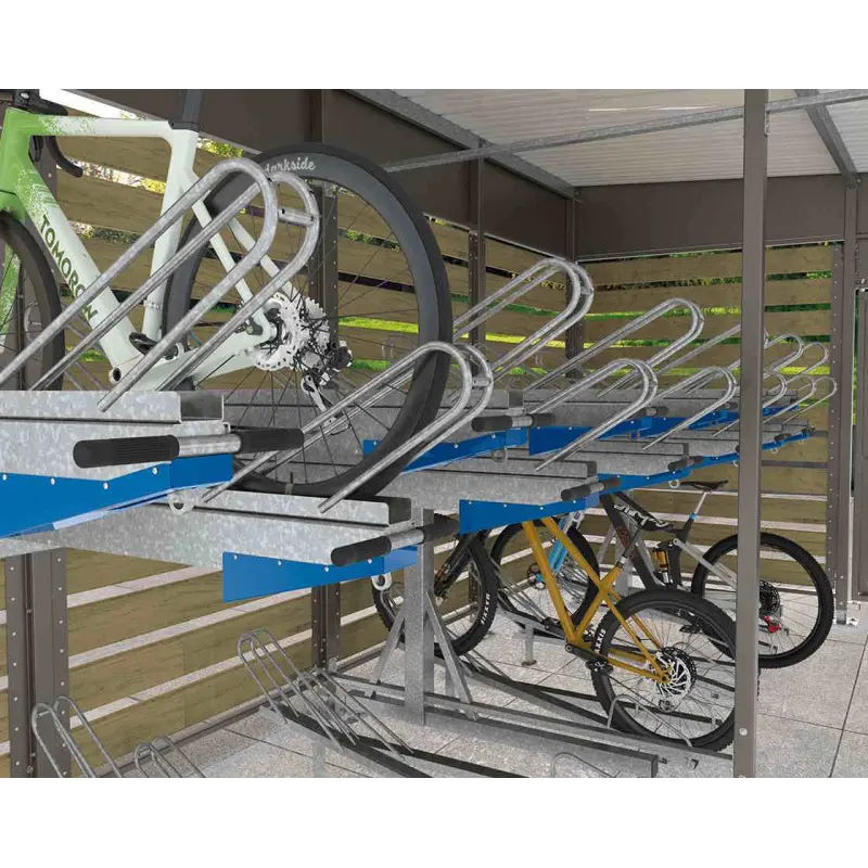 Horizon double decker bike rack