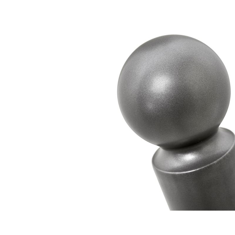 Sphere removable lockable steel bollard