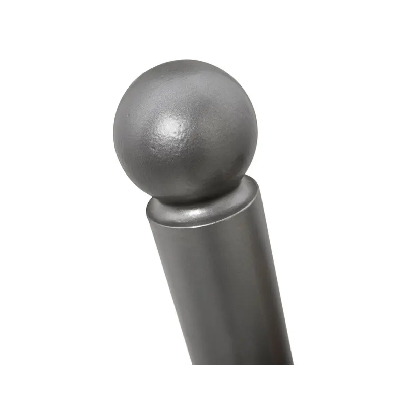Sphere removable lockable steel bollard