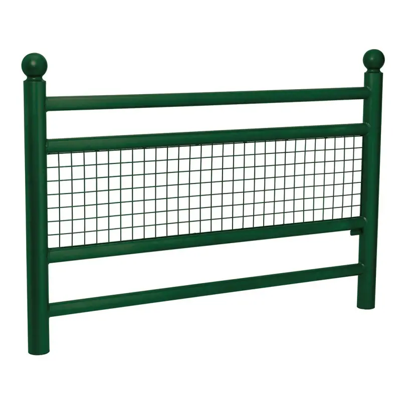 Linea railing with Sphere top cap