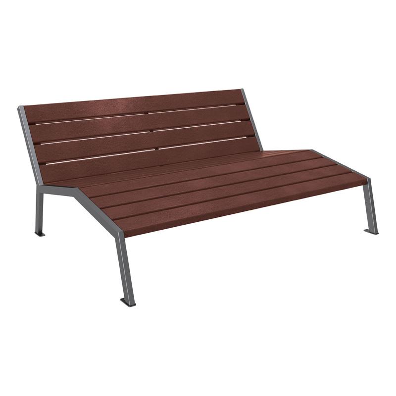 Silaos® recycled plactic lounger