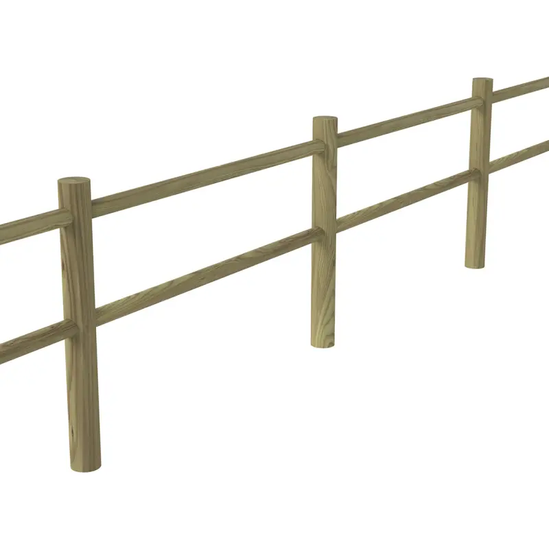 Fence barrier – single support