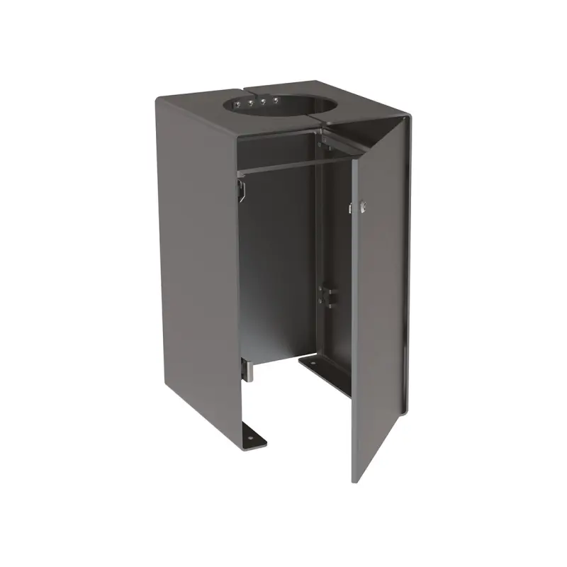 KUBE litter bin 120 litres all steel