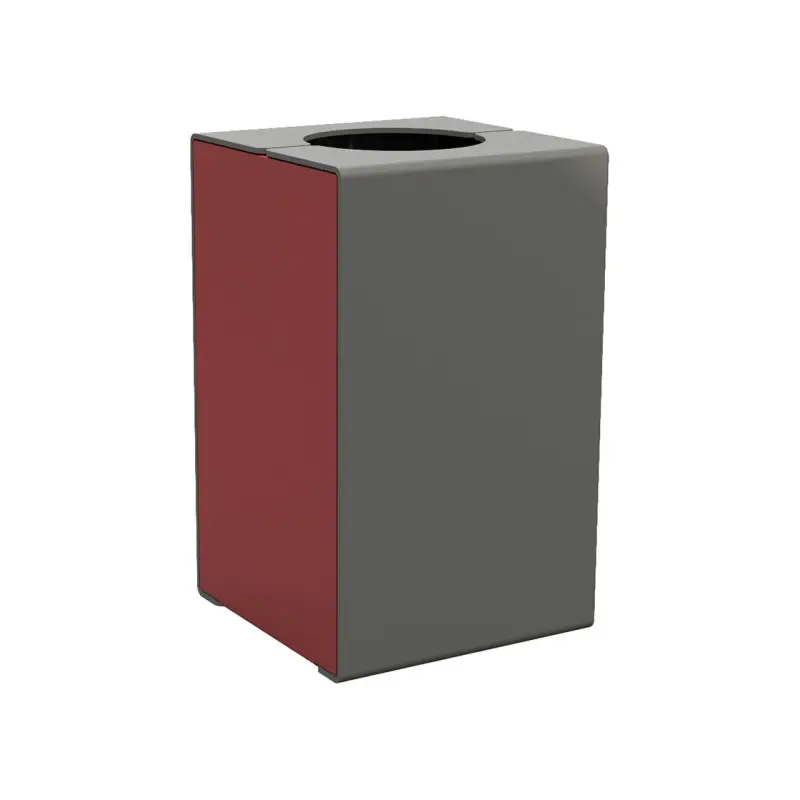 KUBE litter bin 120 litres all steel
