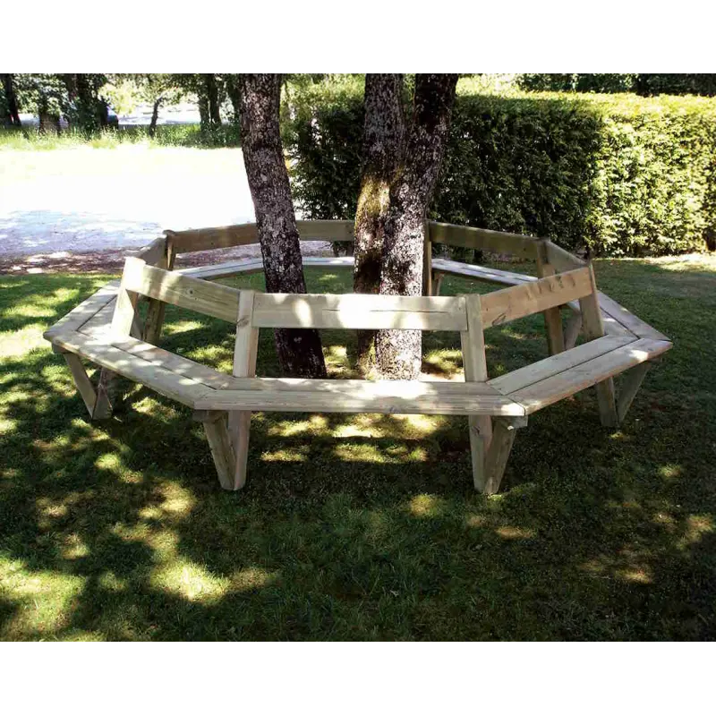 Turin tree benches