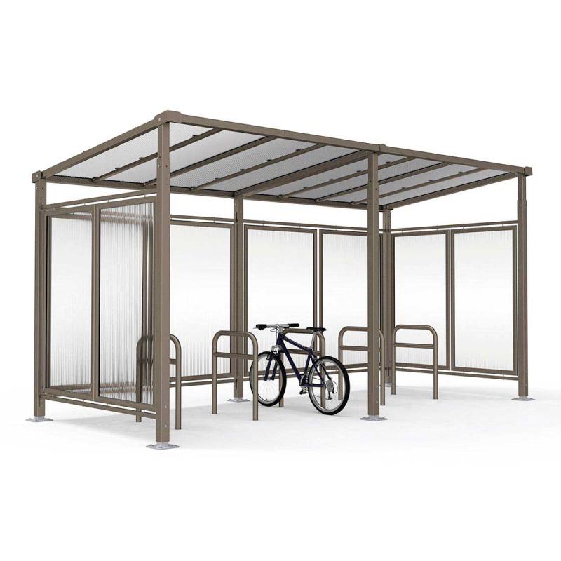 Milan bicycle shelter