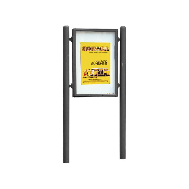 Vega outdoor lockable poster display case
