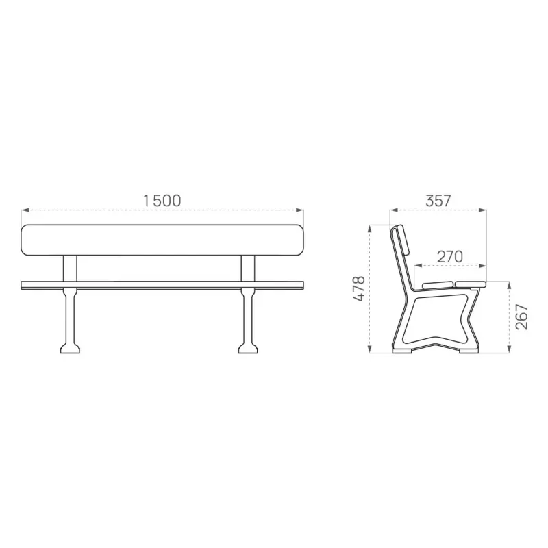 Mora nursery seat