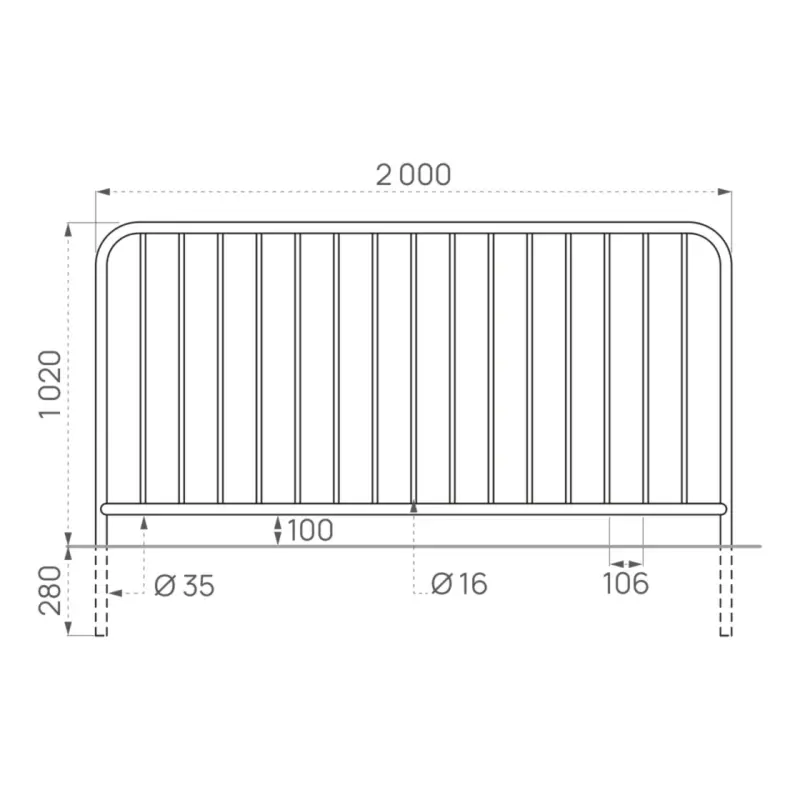 Safety guard railings