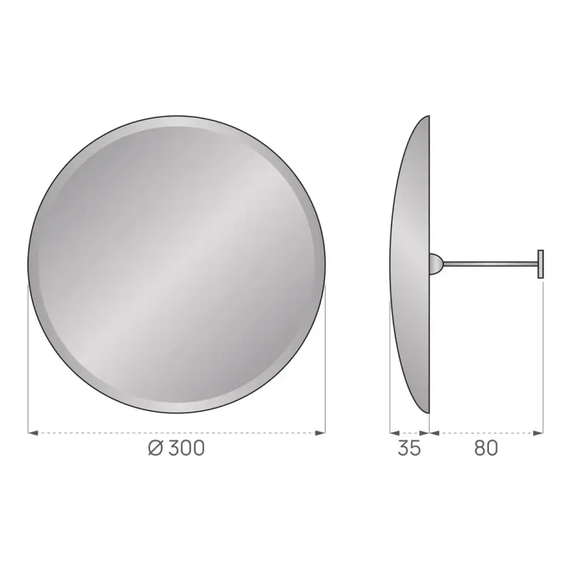 103 ESP Driveway exit mirror