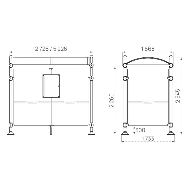 Province City bus shelter