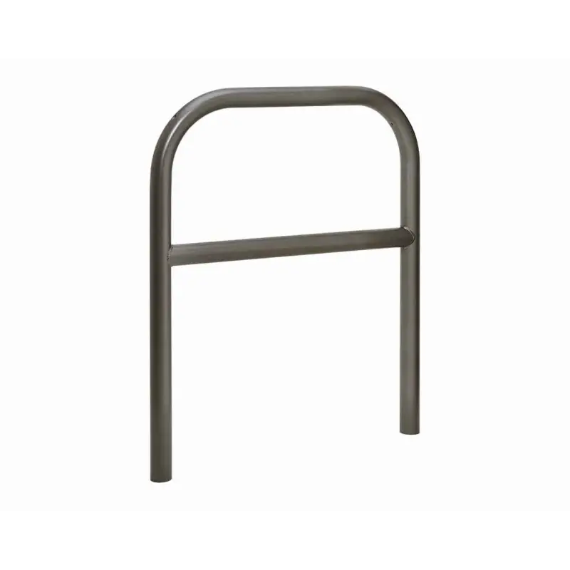 Steel hoop barrier with cross bar - Ø 60 mm