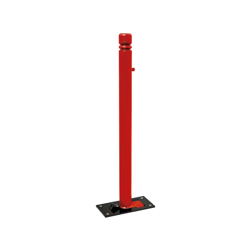 City fold down steel bollard