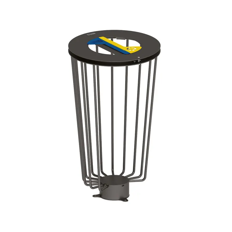 Lofoten light-weight recycling point bin