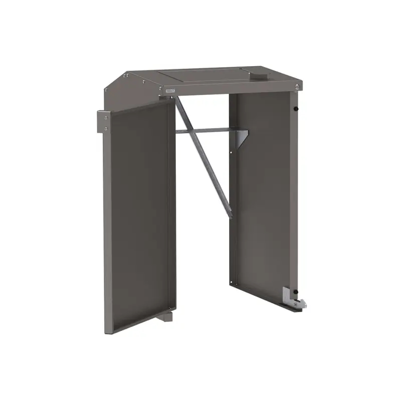 Simple Berlin wheelie bin enclosure