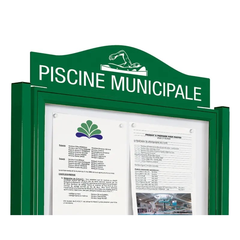 Dome decorative header-boards