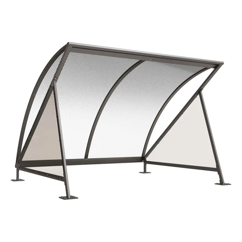 Moonshape bicycle shelter-1