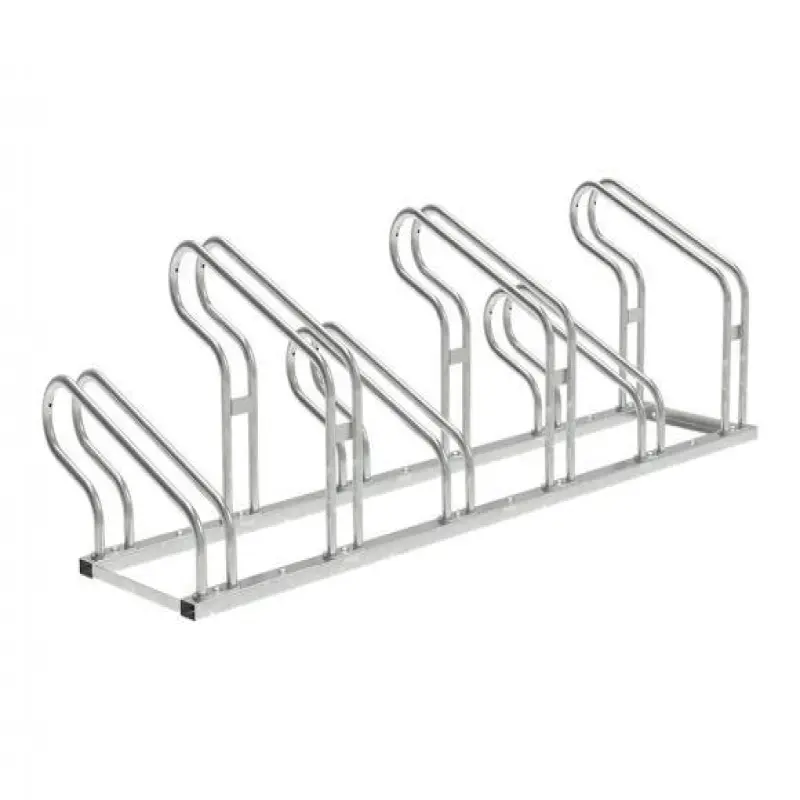 Galvanised Optimum bicycle rack