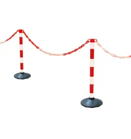 Plastic posts & chains