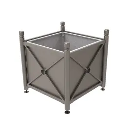 Province steel planters – City