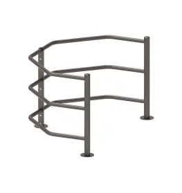 Fixed selective access barrier