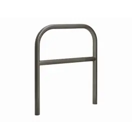 Steel hoop barrier with cross bar - Ø 60 mm