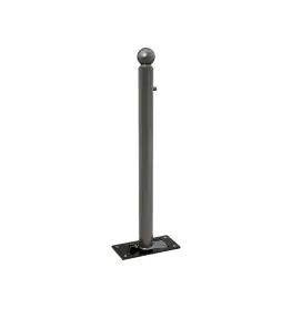 Sphere fold down steel bollard