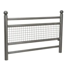 Linea railing with Sphere top cap