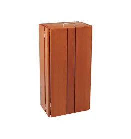 Seville wooden litter bins – rectangular - 100 litres