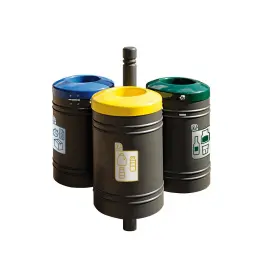 PROCITY® recycling point 40 litres x 3 - City