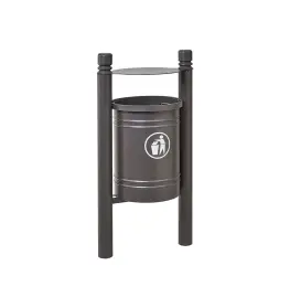 Santiago litter bins 40 litres – City