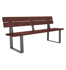 Riga recycled plastic seat