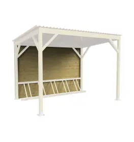 Side cladding for Turin Bicycle shelter