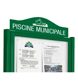 Dome decorative header-boards