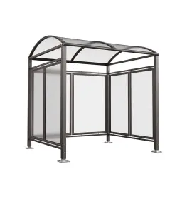 Voute "M" roof shelter with polycarbonate dome