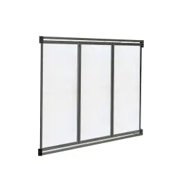 Cladding for "XXL" Voute roof bicycle shelter