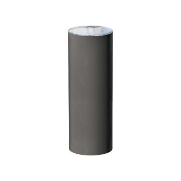 Bollard with stainless steel top