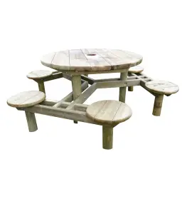 Kulatý piknikový stůl Gênes