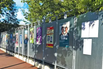 Visuel de Wahlmaterial