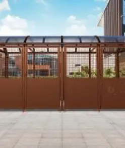 Visuel de Neu : Abschliessbare Überdachung, für stressfreies parken von Zweirädern!