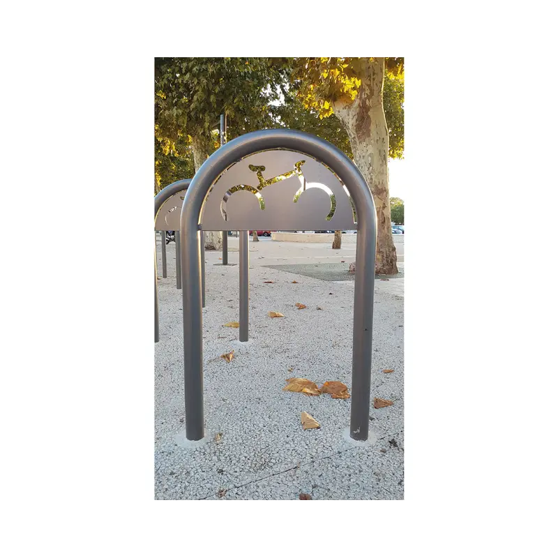 Fahrradbügel in Büroklammerform Ø 60 mm
