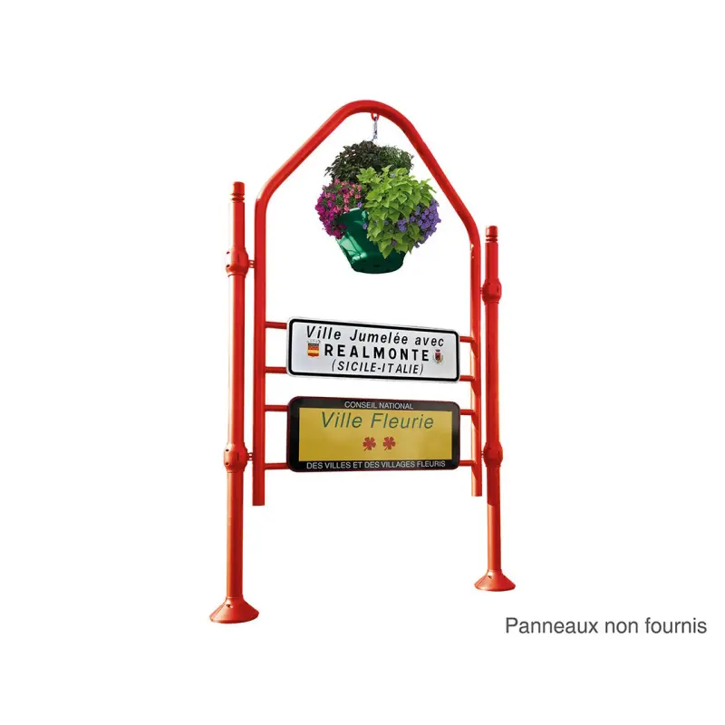 Begrüßungsschild Province City