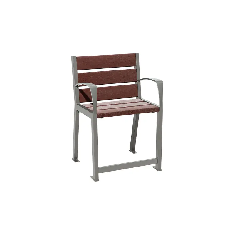 Stuhl Silaos® für Senioren aus Recycling-Kunststoff