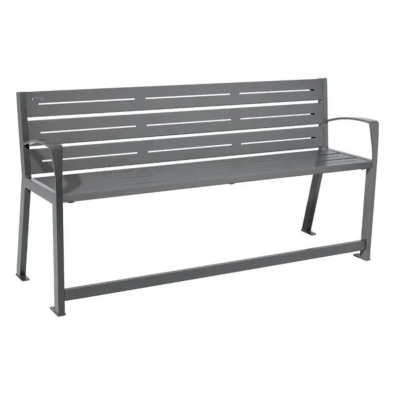Sitzbank Silaos® für Senioren aus Stahl